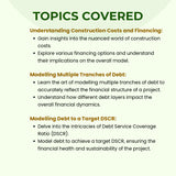 Project Finance & Dashboard Instructor Led Online Workshop