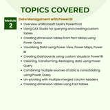 Data Analysis and Visualization with Power BI Instructor Led Online Training