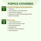 six sigma certification, six sigma certification