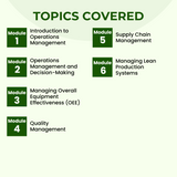 Operations Management Self Paced e-Learning Course